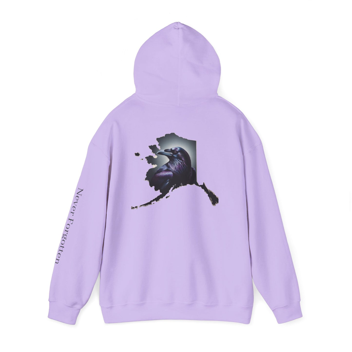Two Aunties Alaska Raven Tribute Hoodie