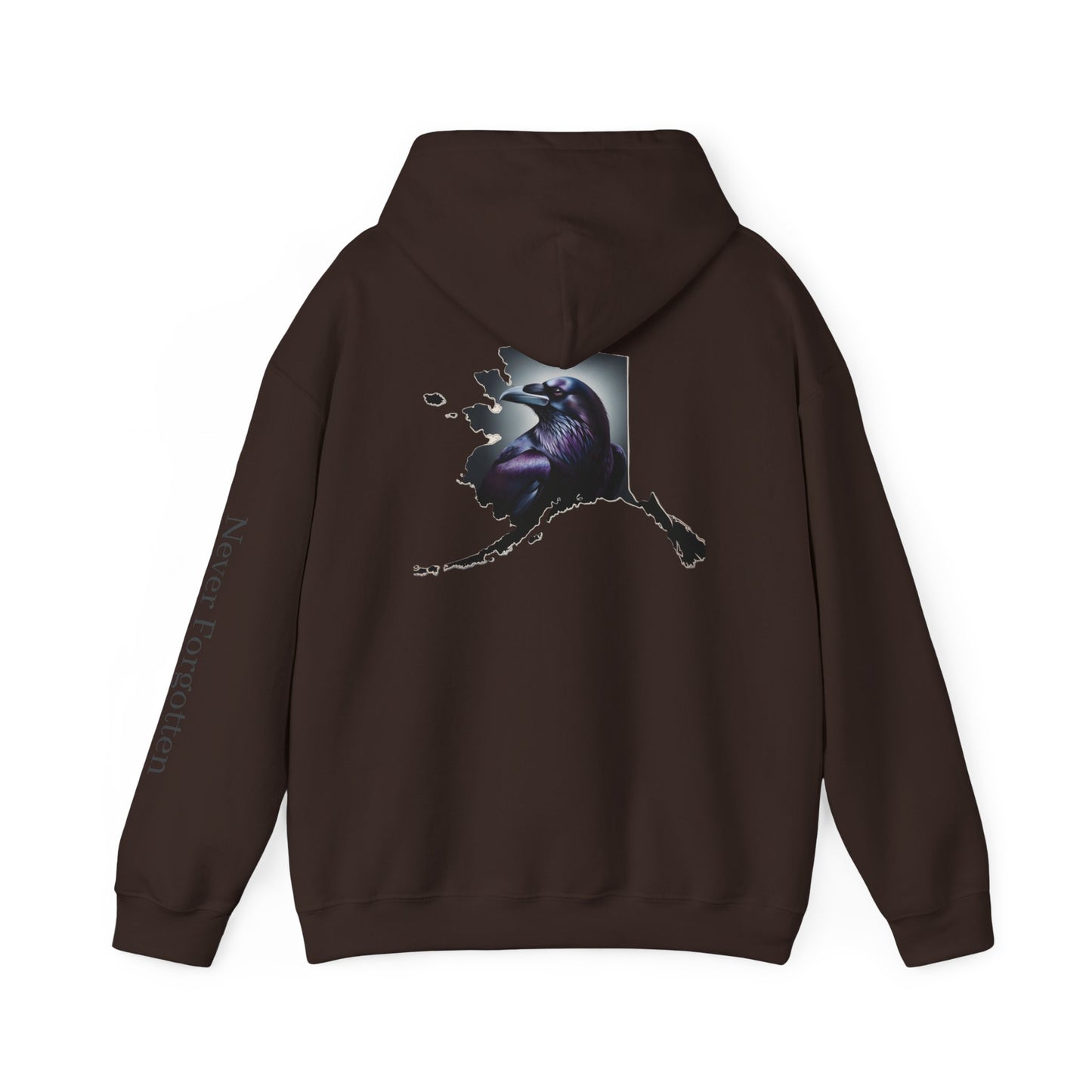 Two Aunties Alaska Raven Tribute Hoodie