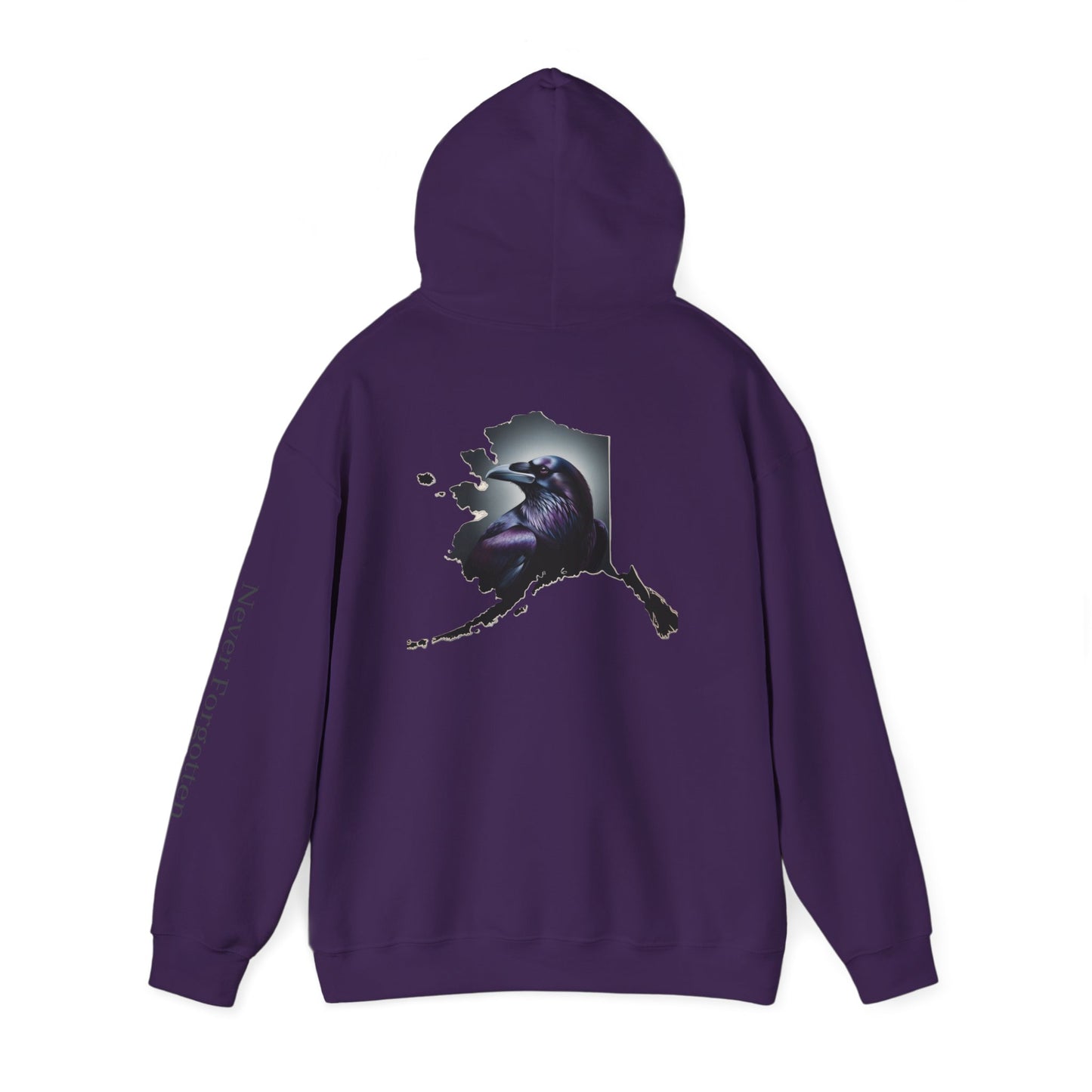Two Aunties Alaska Raven Tribute Hoodie