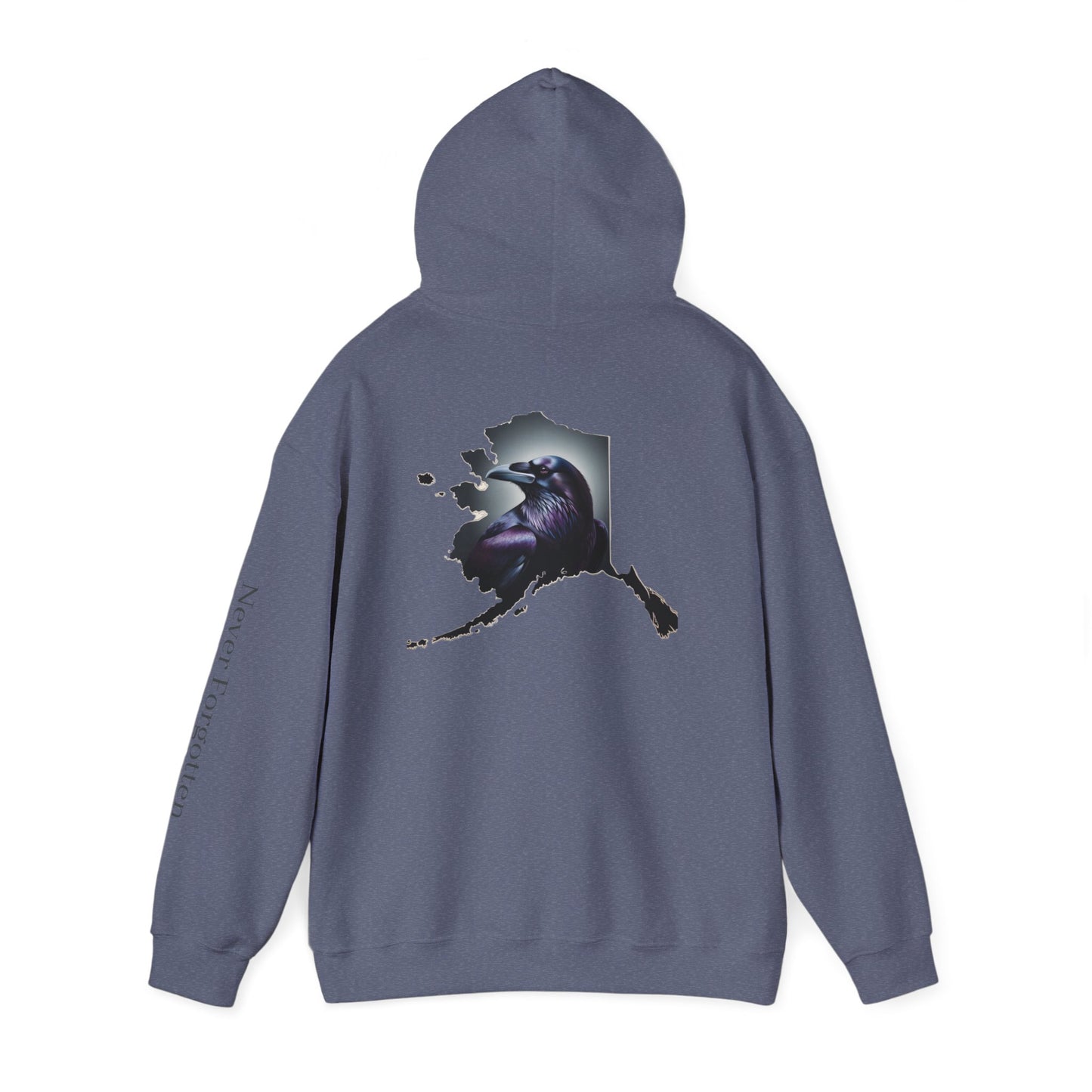 Two Aunties Alaska Raven Tribute Hoodie