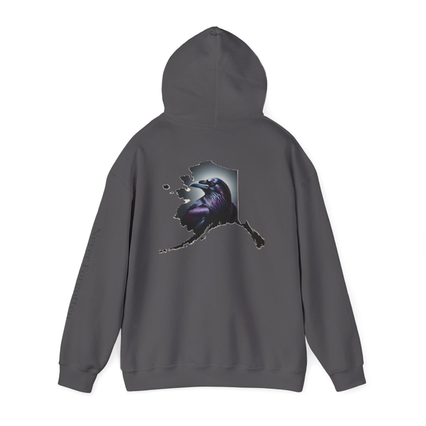 Two Aunties Alaska Raven Tribute Hoodie