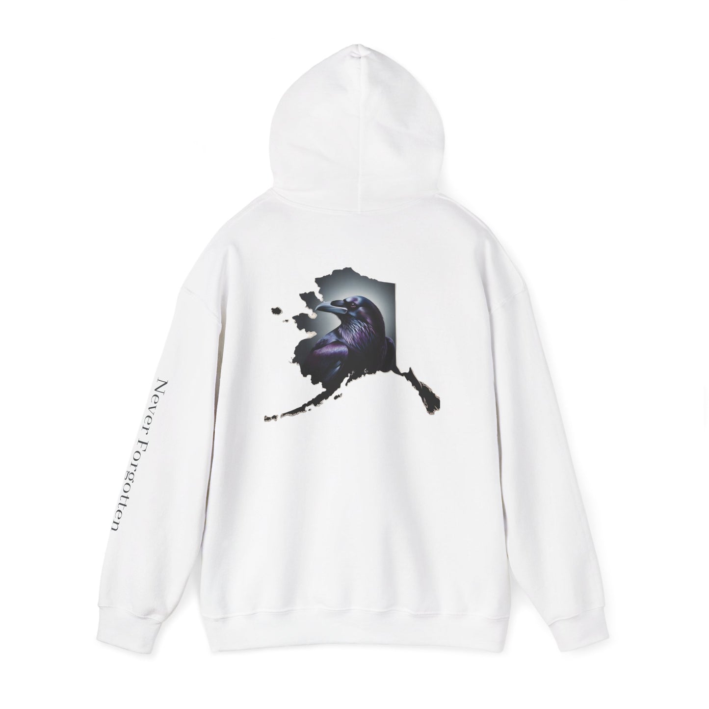 Two Aunties Alaska Raven Tribute Hoodie