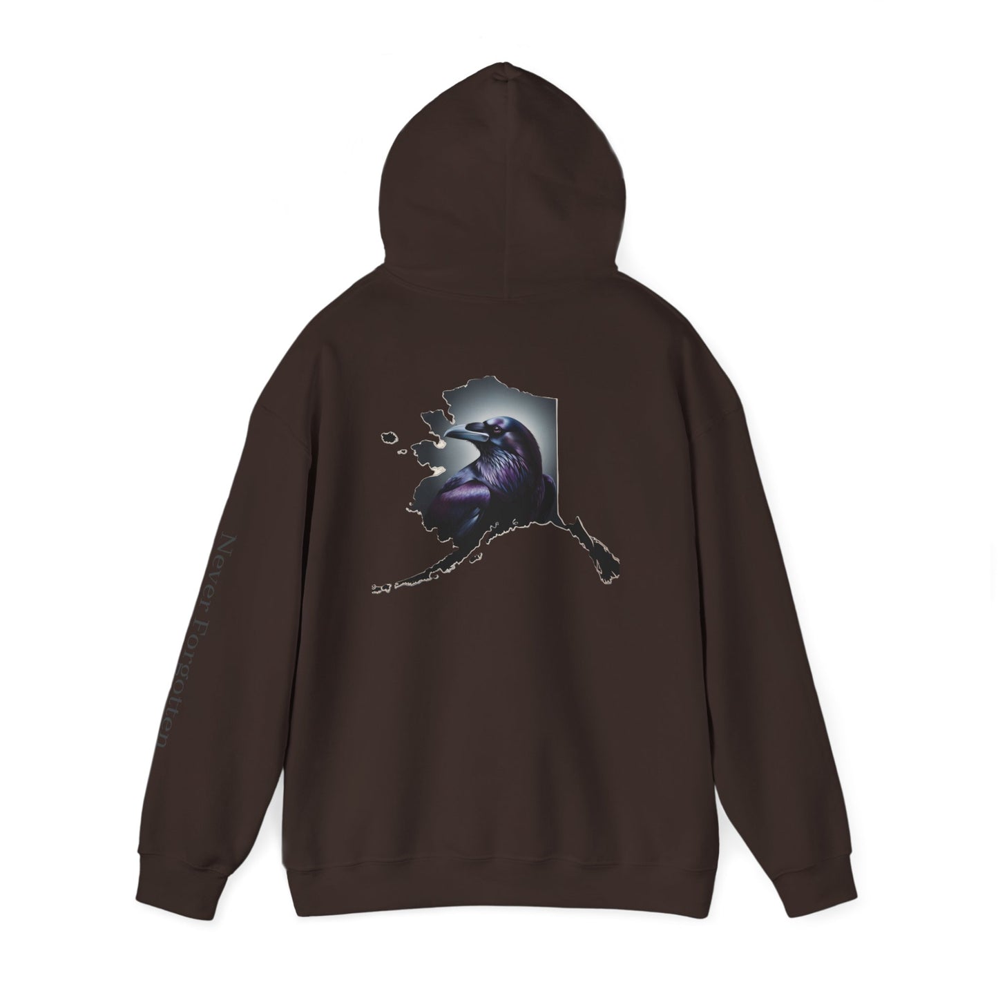 Two Aunties Alaska Raven Tribute Hoodie