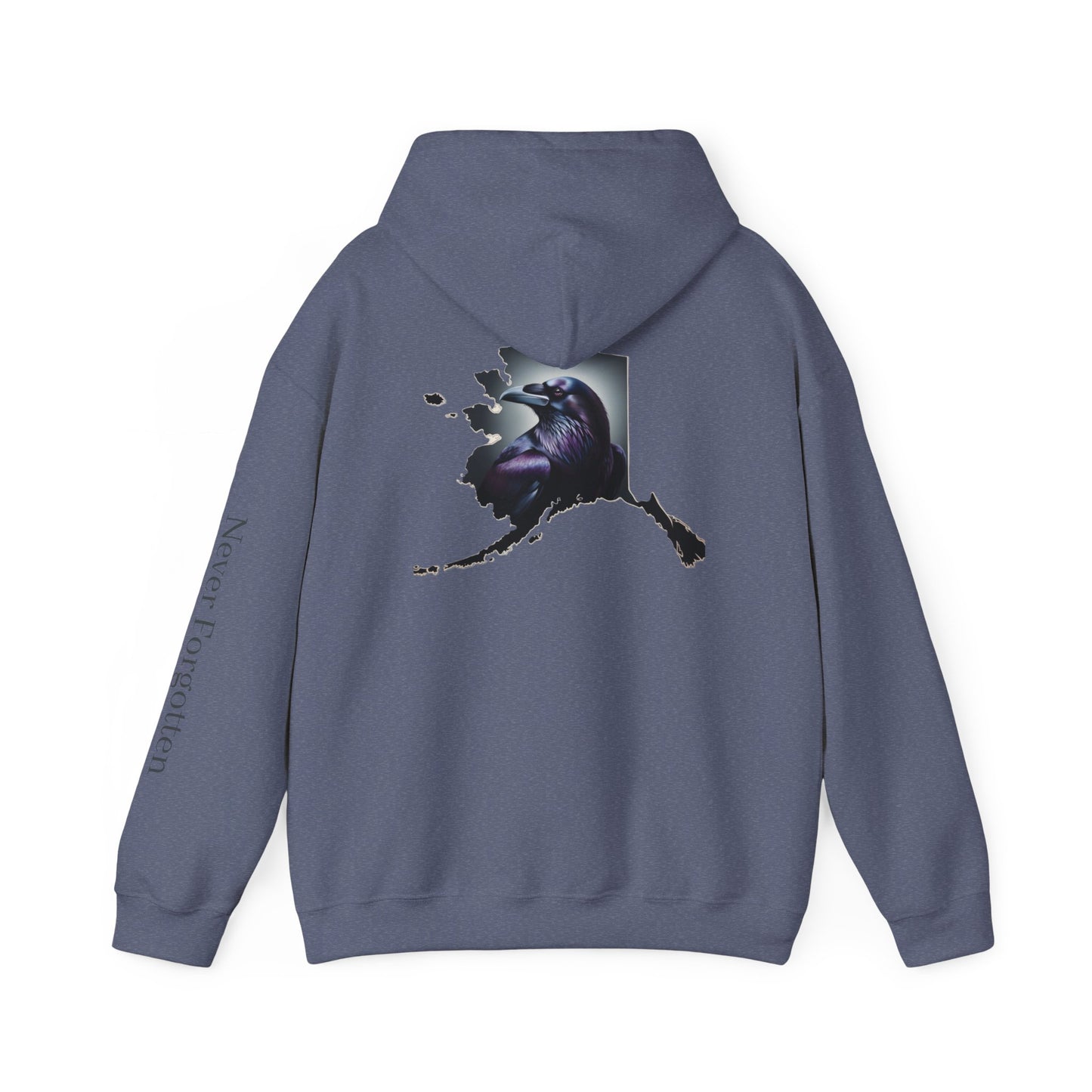 Two Aunties Alaska Raven Tribute Hoodie