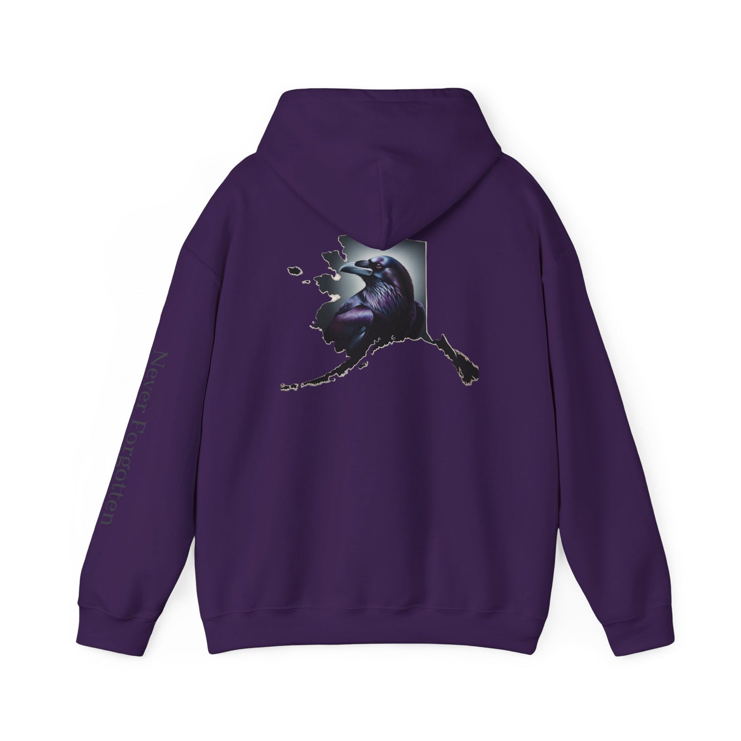 Two Aunties Alaska Raven Tribute Hoodie