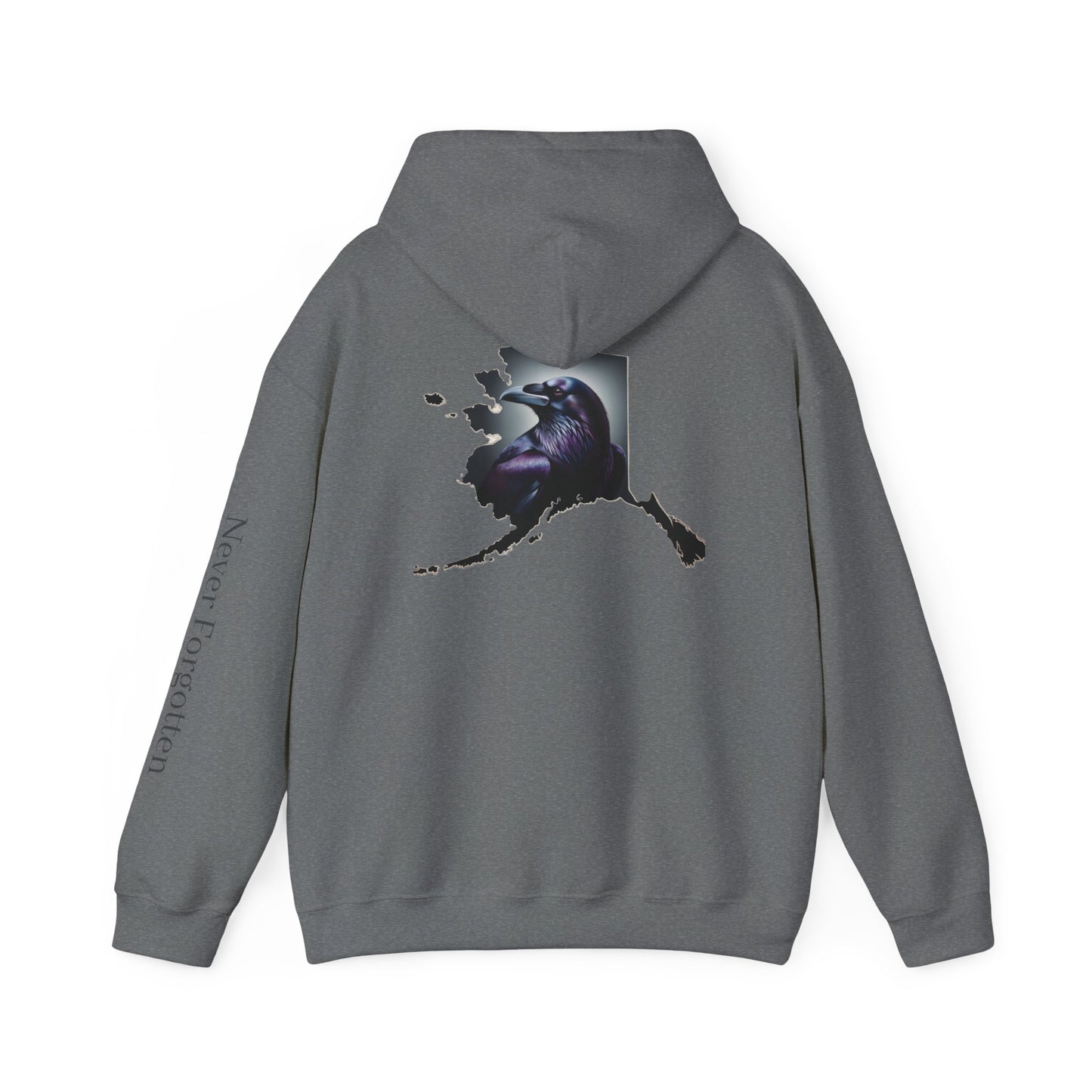Two Aunties Alaska Raven Tribute Hoodie