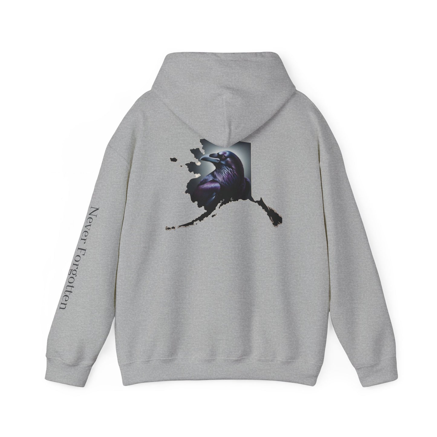 Two Aunties Alaska Raven Tribute Hoodie