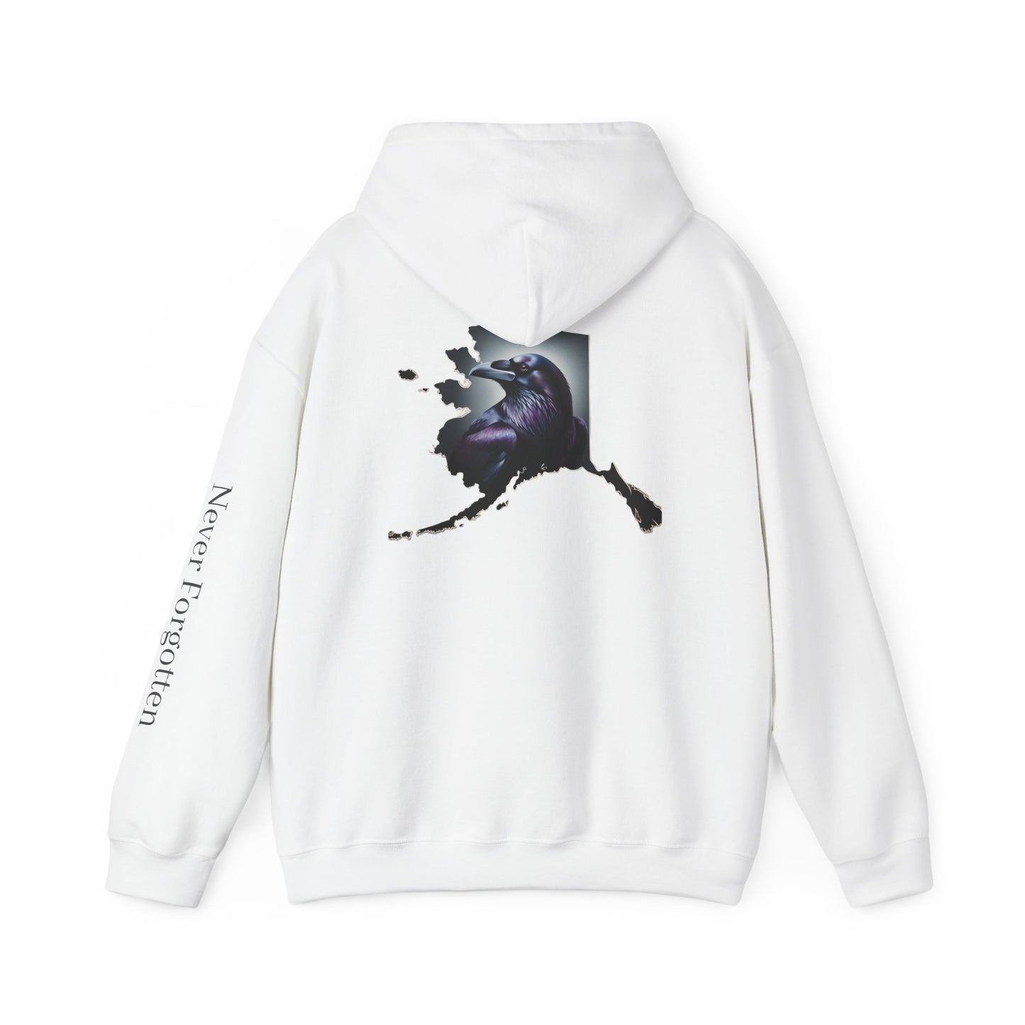 Two Aunties Alaska Raven Tribute Hoodie
