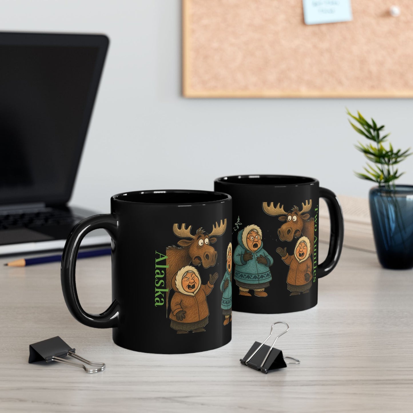 Coffee Alaska Aunties mug