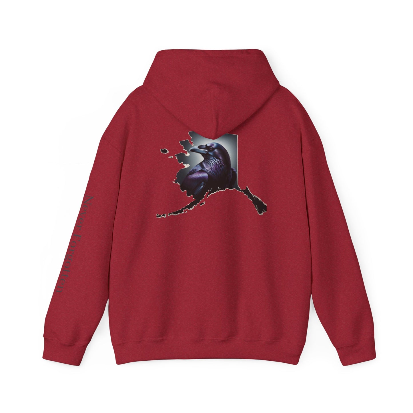 Two Aunties Alaska Raven Tribute Hoodie